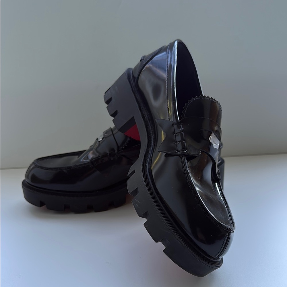 Christian Louboutin Black Flats Timeless Design
